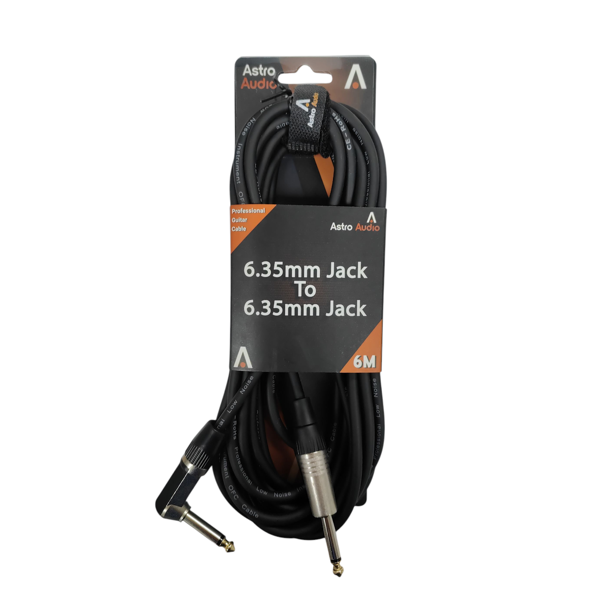 Astro Audio 6.35mm to 6.35mm Guitar Cable 6m [Tj003/Tj054/6m]