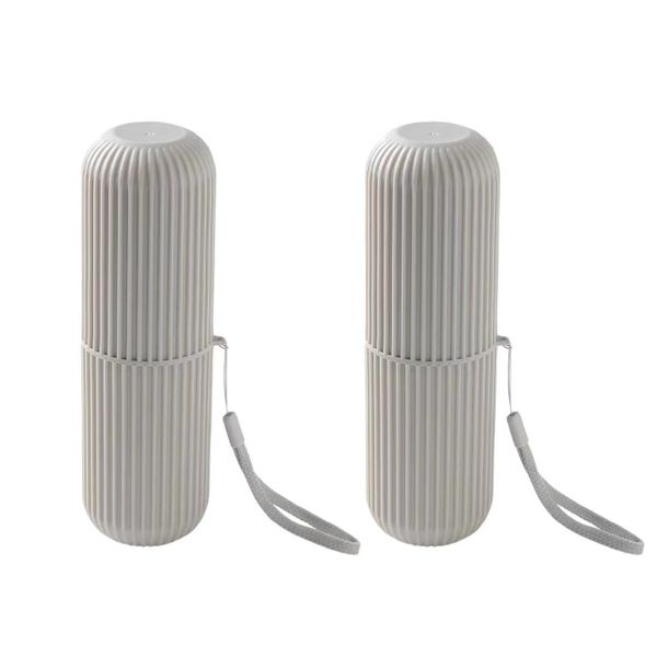 Toothbrush Holder Travel Case - Set of 2