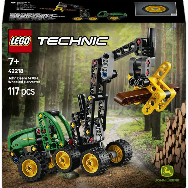 LEGO® Technic John Deere 1470H Wheeled Harvester 42218