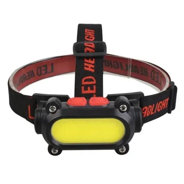 LED headlamp with lithium battery