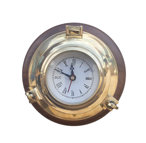 Vintage Porthole Clock