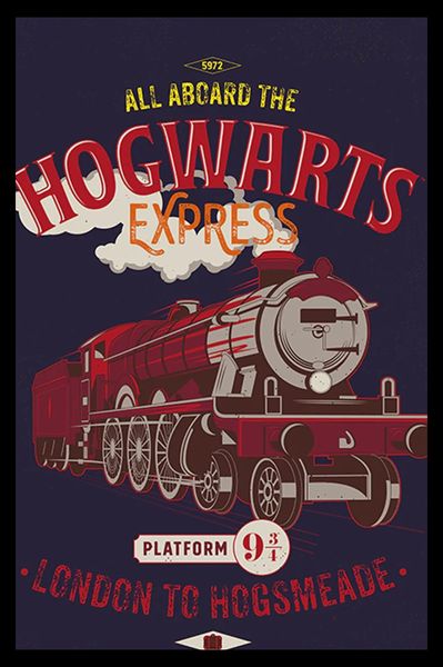 Harry Potter (Magical Motors) Poster With Black image