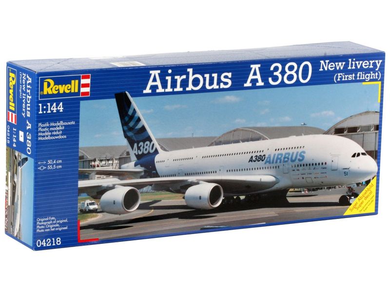 Revell 1/144 Airbus A380 Design New Livery First Flight Plastic Model Kit