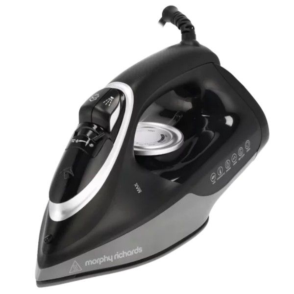 Morphy Richards Black Steam Iron Ceramic 2000W - Powerful Precision Care
