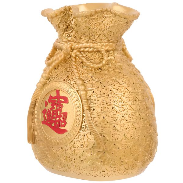Lucky Wheat Vase for Entryway, Wealth Decor &amp; Housewarming Gift