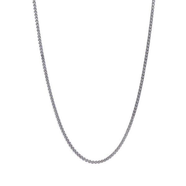 Xcalibur Stainless Steel 55cm x 2mm Curb Chain