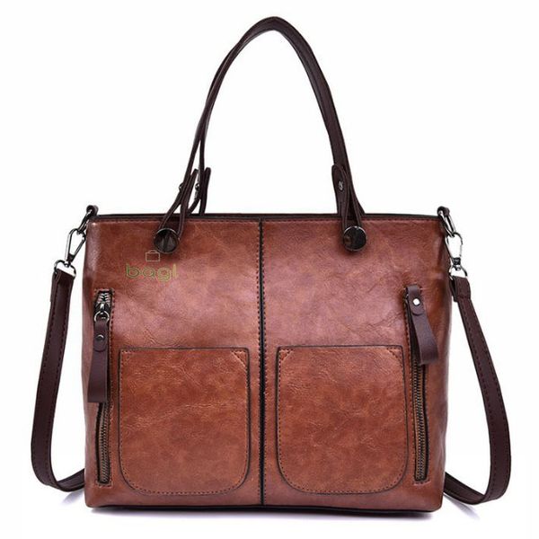 BAGL PU Leather Ladies Handbag Shoulder Bag