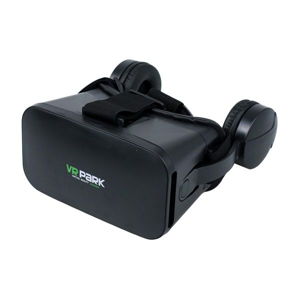 Vrpark Virtual Reality VR Glasses with Headphones - J20 - Black