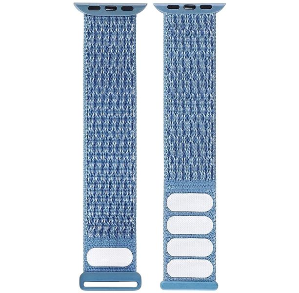 Soft Breathable Nylon Band For Apple Watch - Blue