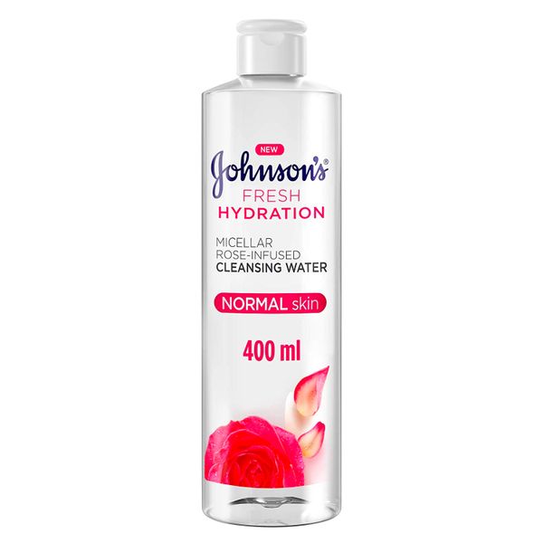 Johnson's Micellar Water, Fresh Hydration, Face Cleanser, 400ml