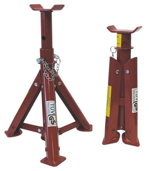 Set of Two Folding Jack / Trestle Stands - 2 Ton Capacity