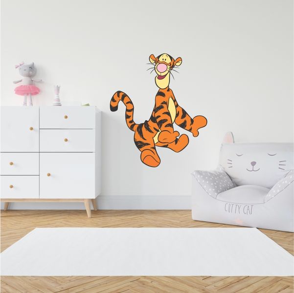 Winnie the pooh Tigger Hopping Decal