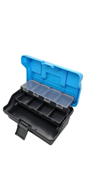 Blue &amp; Grey Fishing Tackle Storage Box
