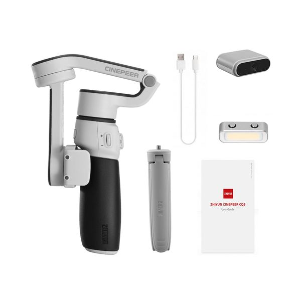 ZHIYUN CQ5 COMBO - w/ LED Light &amp; AI Module for Vlogging