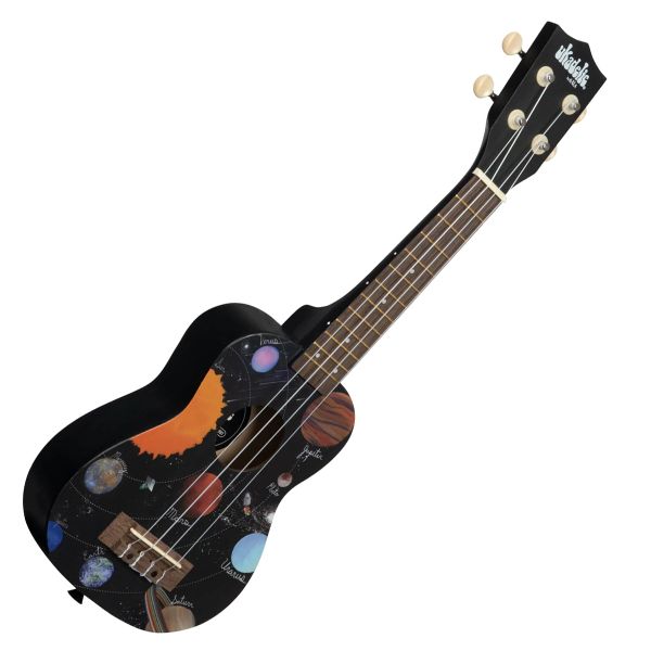 Kala Ukadelic Soprano Wood Ukulele - Spaced Out
