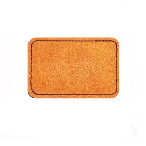 Trocraft Square Leatherette Patches - 15 Pack