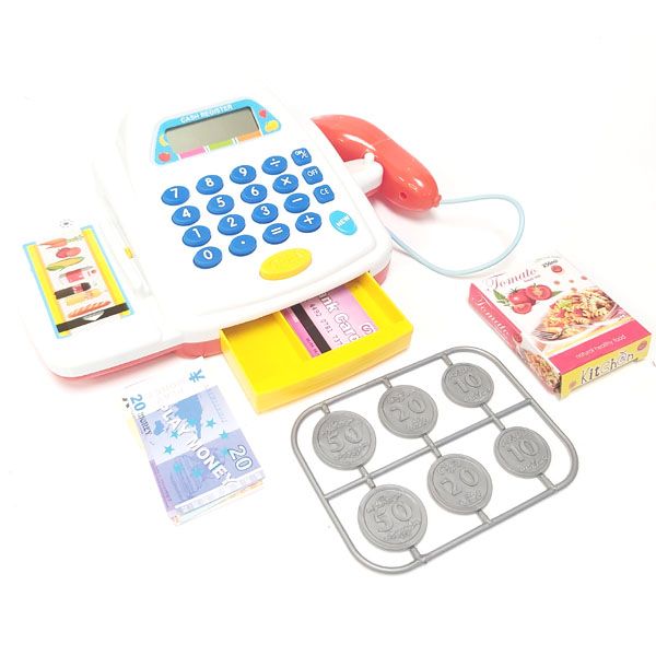 Battery Operated Toy Cash Register