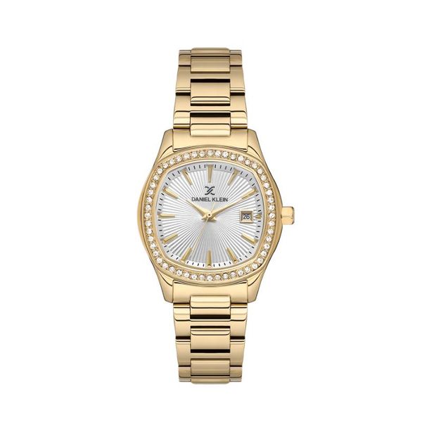Daniel Klein-Womens Gold Stainless steel Strap Watch-DK113866-2