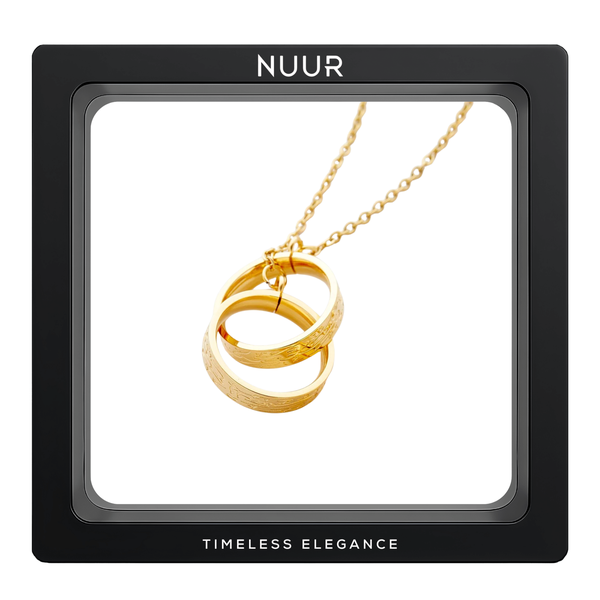 NUUR Sanad Necklace - 18K Gold-Plated, Non-Tarnish, Islamic Jewelry Gift