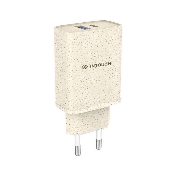 Intouch Eco Friendly 20W Dual USB Wall Charger