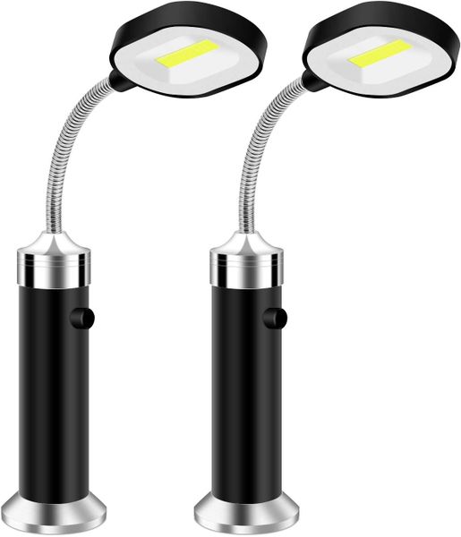 2 Pack BBQ Grill Light for Outdoor Grilling COB LED Battery Powered Light