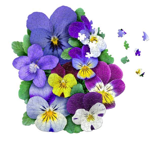 I Am Violet 350pc Jigsaw Puzzle by MADD CAPP |Challenging Random Cut Pieces