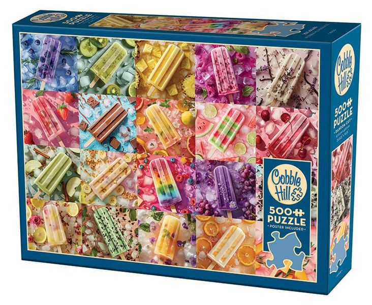 Cobble Hill - Ice Lollies 500 Piece Puzzle