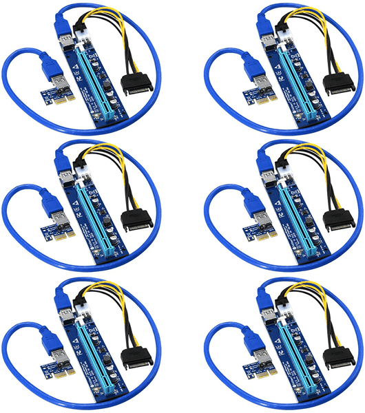 Feb Smart PCI-E Riser (6 pack)