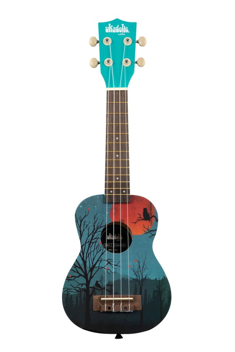 Kala Ukadelic Wood Moon Rise Soprano Ukulele Shop Today. Get it