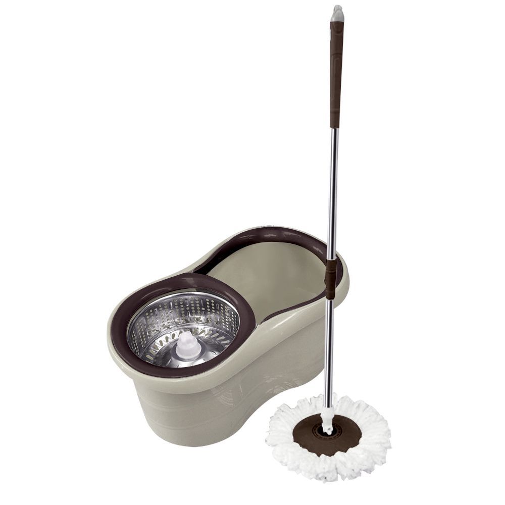 Brooms & Mops Microfiber Spin Mop, Bucket Floor Cleaning System for