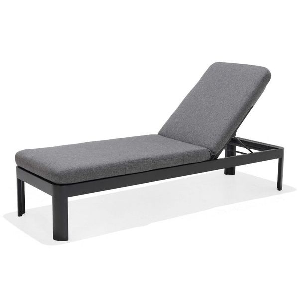 MON exteriors Portals Sun Lounger - Dark