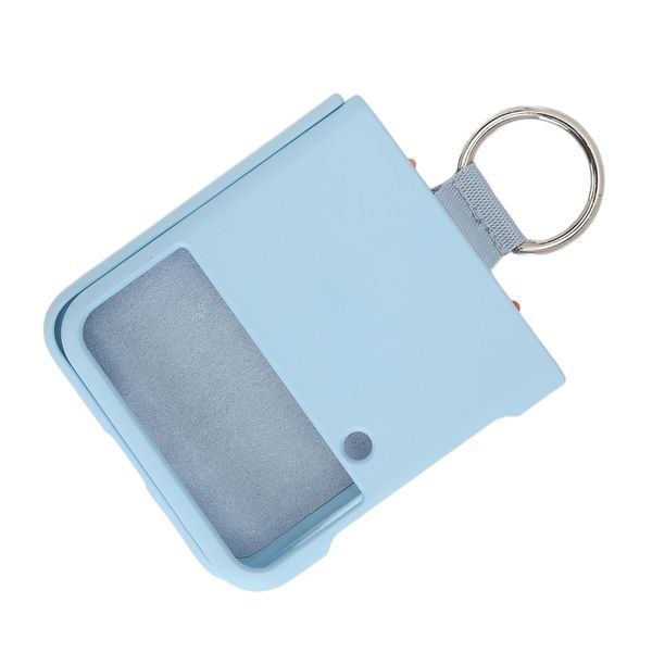 Flip Phone Protection Cover for Flip 4 Azure Anti Slip Shock Proof