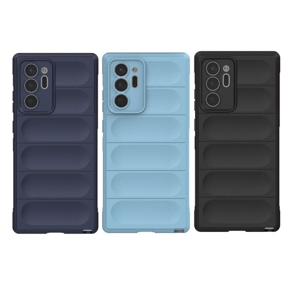 Shockproof Case Built-in Lens Protector Compatible with Samsung S22 Plus - Pack of 3