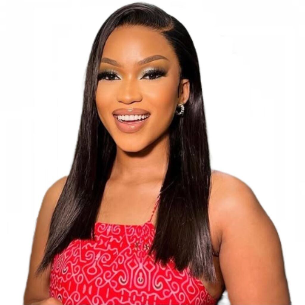 Golden Perfect Double Drawn Lace Frontal Wig 16 inch Straight