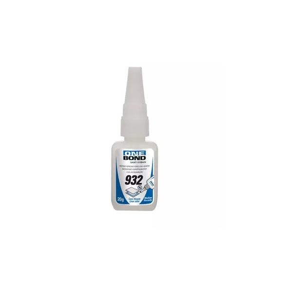 OneBond 932 Superglue Medium Viscosity Instant Adhesive Low Odour 20g