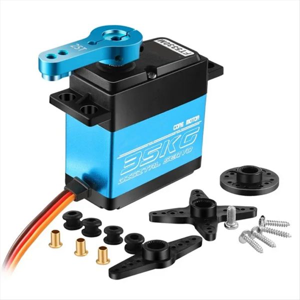 Digital Servo Ft5330M 35 Kg 25T Arm for 1/8 1/10 Rc Car