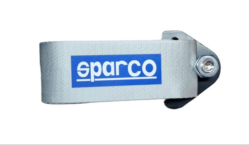 Sparco Tow Strap Silver image