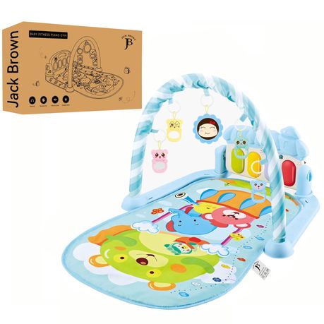 Jack Brown Baby Play Gym Piano Fitness Rack Mat