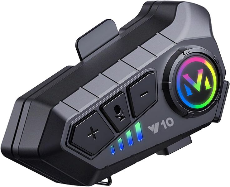 Motorcycle Helmet Bluetooth Headset, Smart Noise Reduction, HiFi Sound