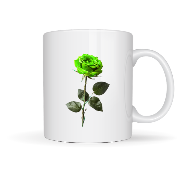 Printed Mug -Red Rose Printed Gift Mug