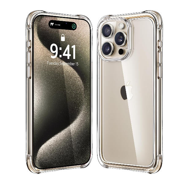 Ultimate Slim Crystal Clear Protective Case For iPhone 15 Pro