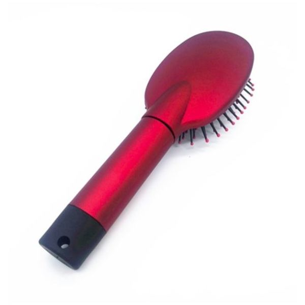 Hair Brush- Secret Safe- Hair tie and hair Essentials Holder- Jewelry Safe