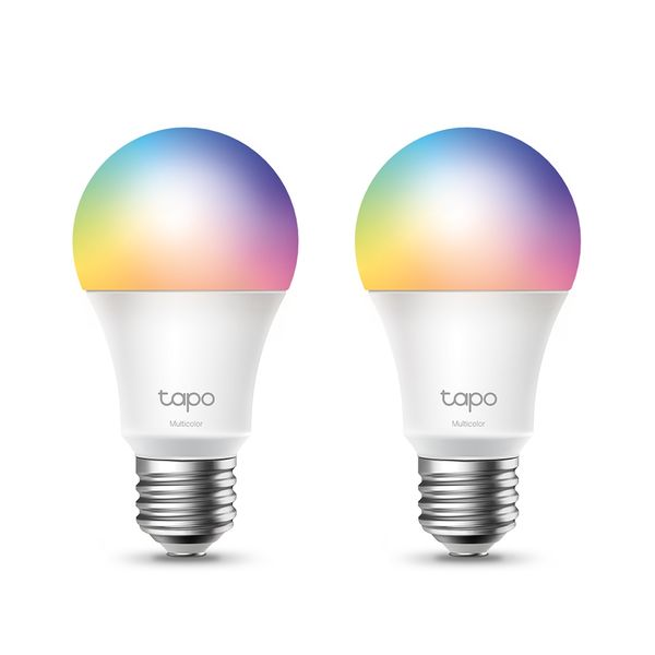 TP-Link Tapo L530E 2 x Pack 8.7W Smart Wi-Fi Warm White Light Bulb