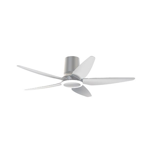 ACDC - 56 Inch Ceiling Fan White 5 Blade with Remote and LED CCT Light
