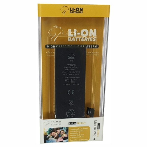 Lion Battery for iPhone 5 - 1440mAh - High Capacity Cell