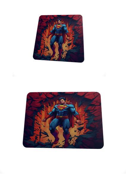 Superman - Mouse pad and coaster set