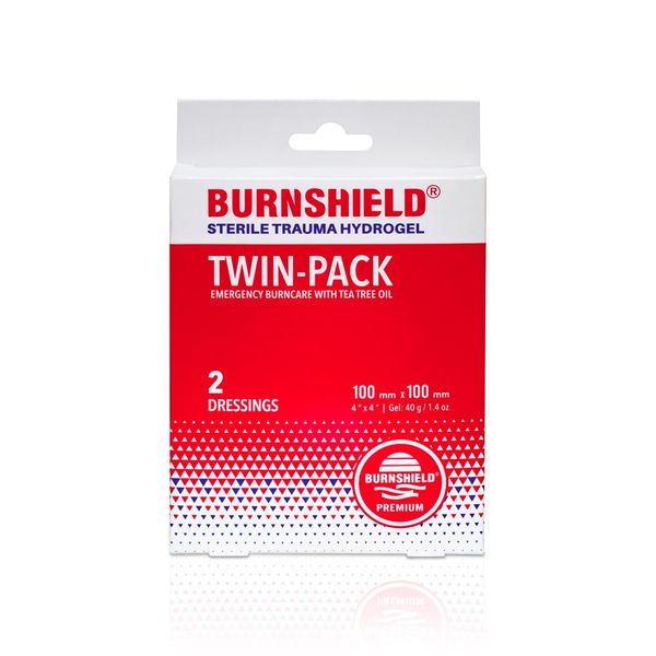 Burnshield 10cm x 10cm Dressing Twin Pack