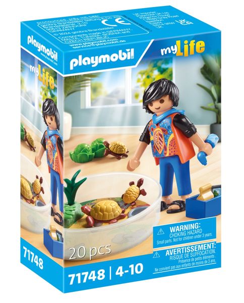 Playmobil My Life - Turtle Terrarium Playset - 20 Piece