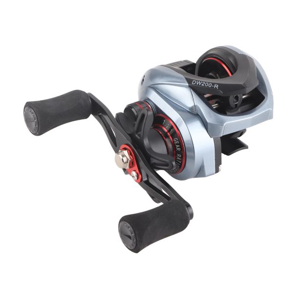 DW200 Full Metal Baitcasting Reel Red Thread Cup RH