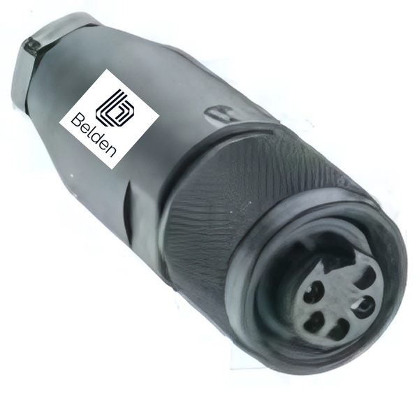 RKC 30/9 7/8" Female Straight Circular Connector, PG9, IP67, 5-Pole